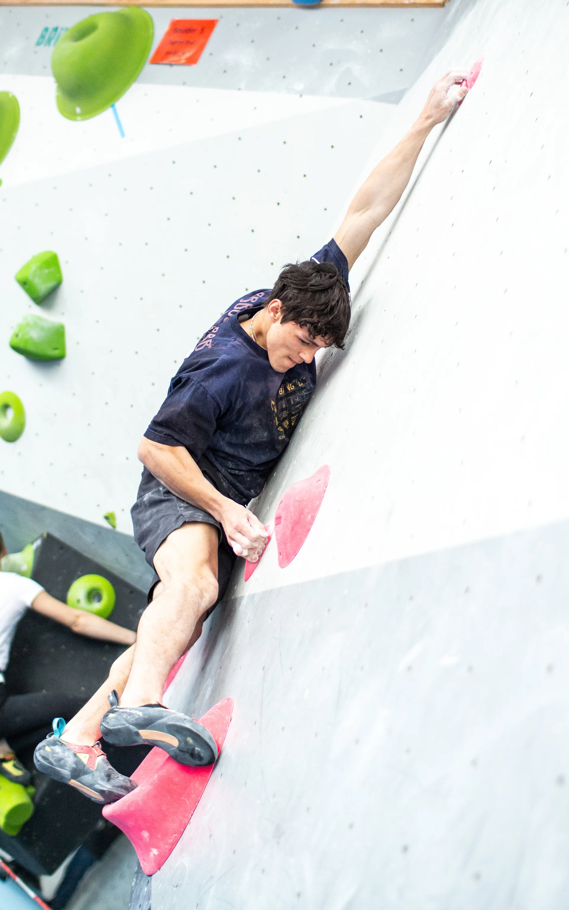 Landesmeisterschaft_Bouldern_Berlin_Sachsen_2022_Qualifikation | © Kilian Dorner