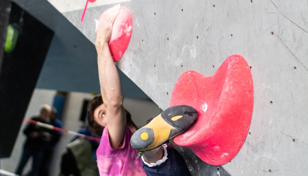 Landesmeisterschaft_Bouldern_Berlin_Sachsen_2022_Qualifikation | © Kilian Dorner