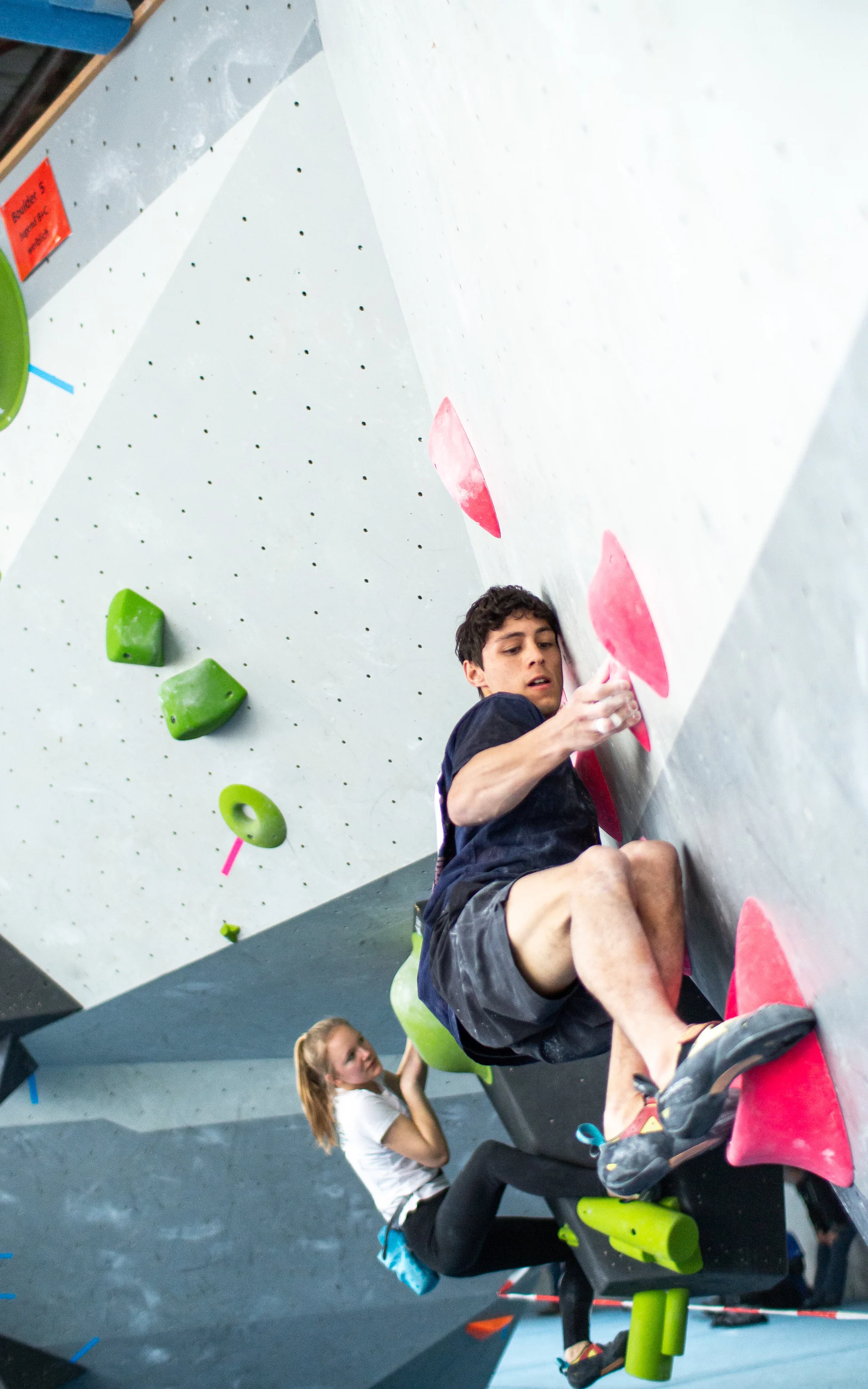 Landesmeisterschaft_Bouldern_Berlin_Sachsen_2022_Qualifikation | © Kilian Dorner