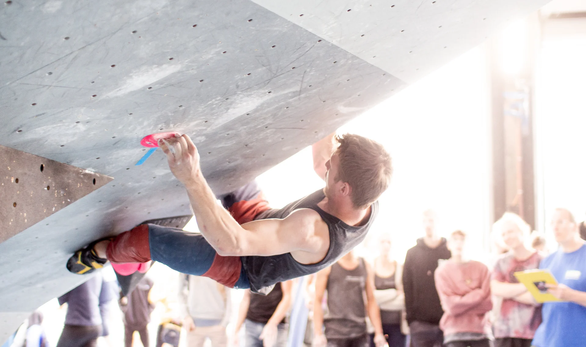Landesmeisterschaft_Bouldern_Berlin_Sachsen_2022_Qualifikation | © Kilian Dorner