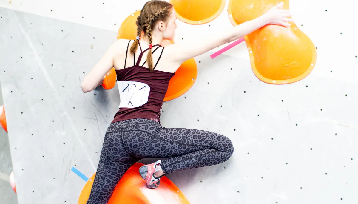 Landesmeisterschaft_Bouldern_Berlin_Sachsen_2022_Qualifikation | © Kilian Dorner