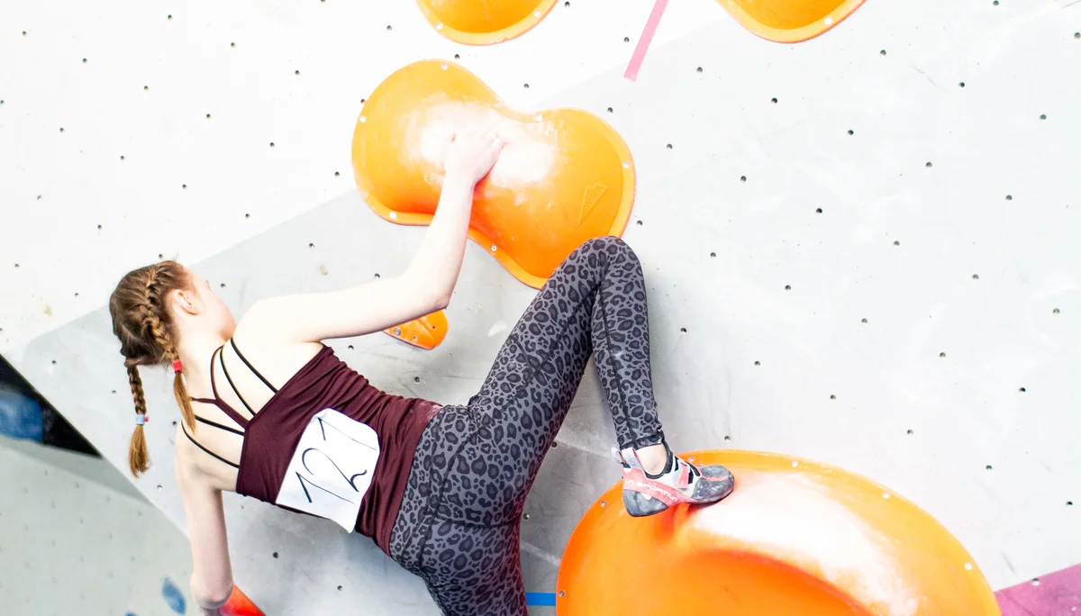 Landesmeisterschaft_Bouldern_Berlin_Sachsen_2022_Qualifikation | © Kilian Dorner