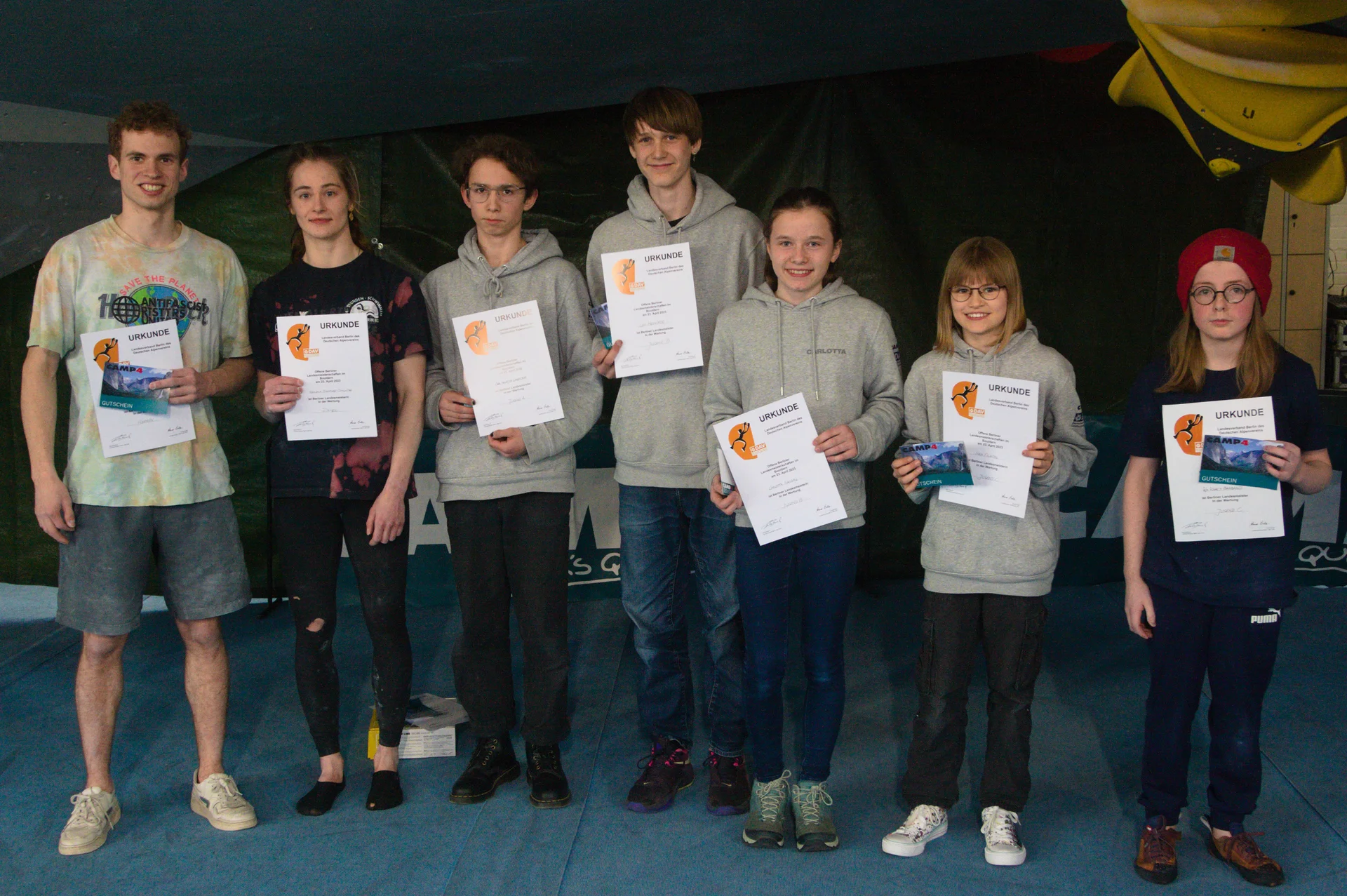 Berliner LandesmeisterInnen Bouldern 2023 | © DAV LV Berlin