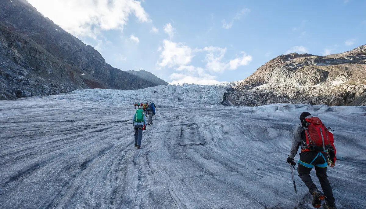 Hochtour: über den Gepatschferner zur Rauhekopfhütte. | © DAV/Marco Kost