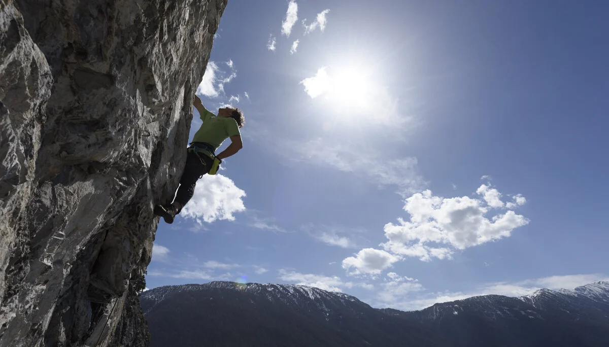 Outdoor-Klettern am Fels | © DAV/Wolfgang Ehn