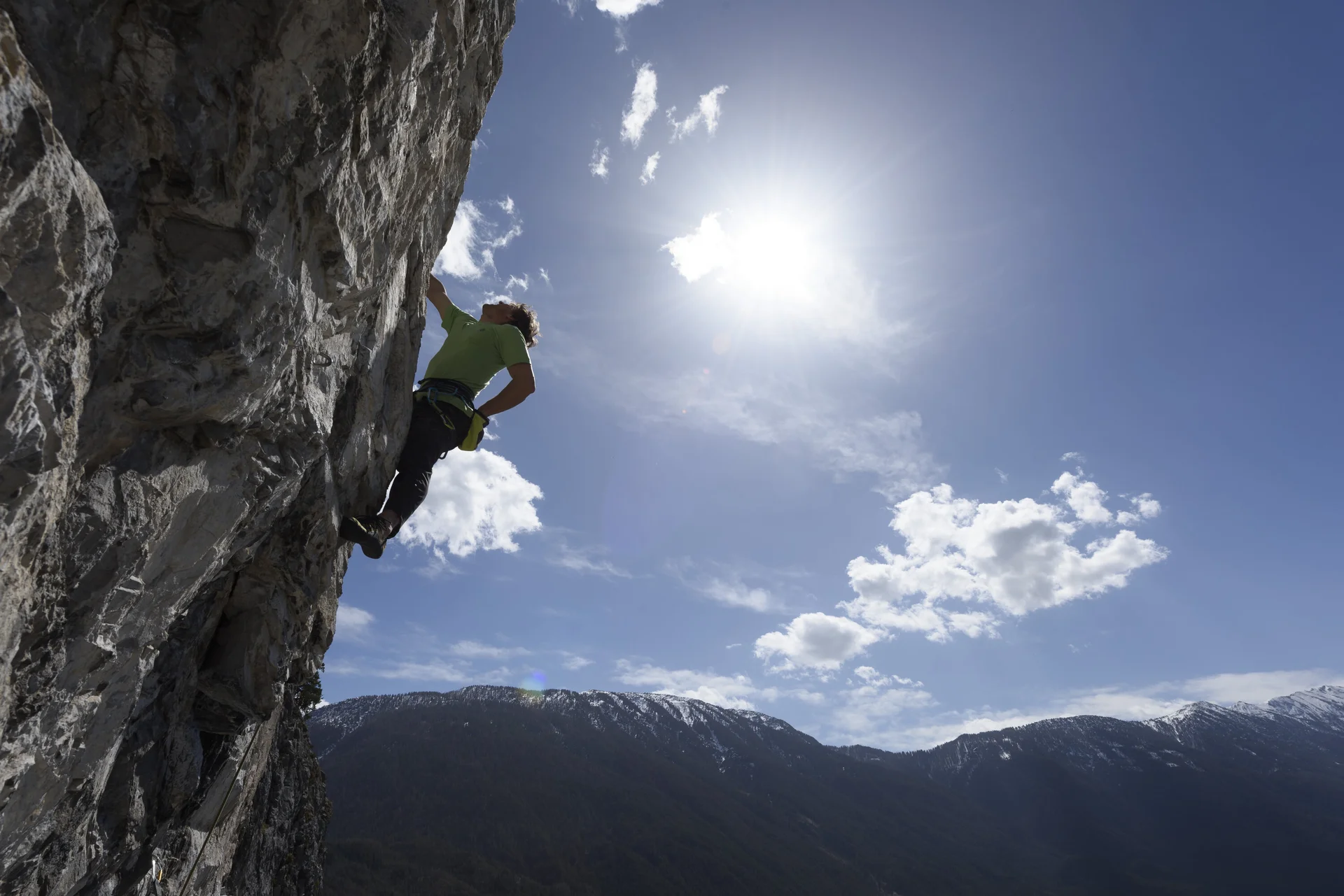 Outdoor-Klettern am Fels | © DAV/Wolfgang Ehn