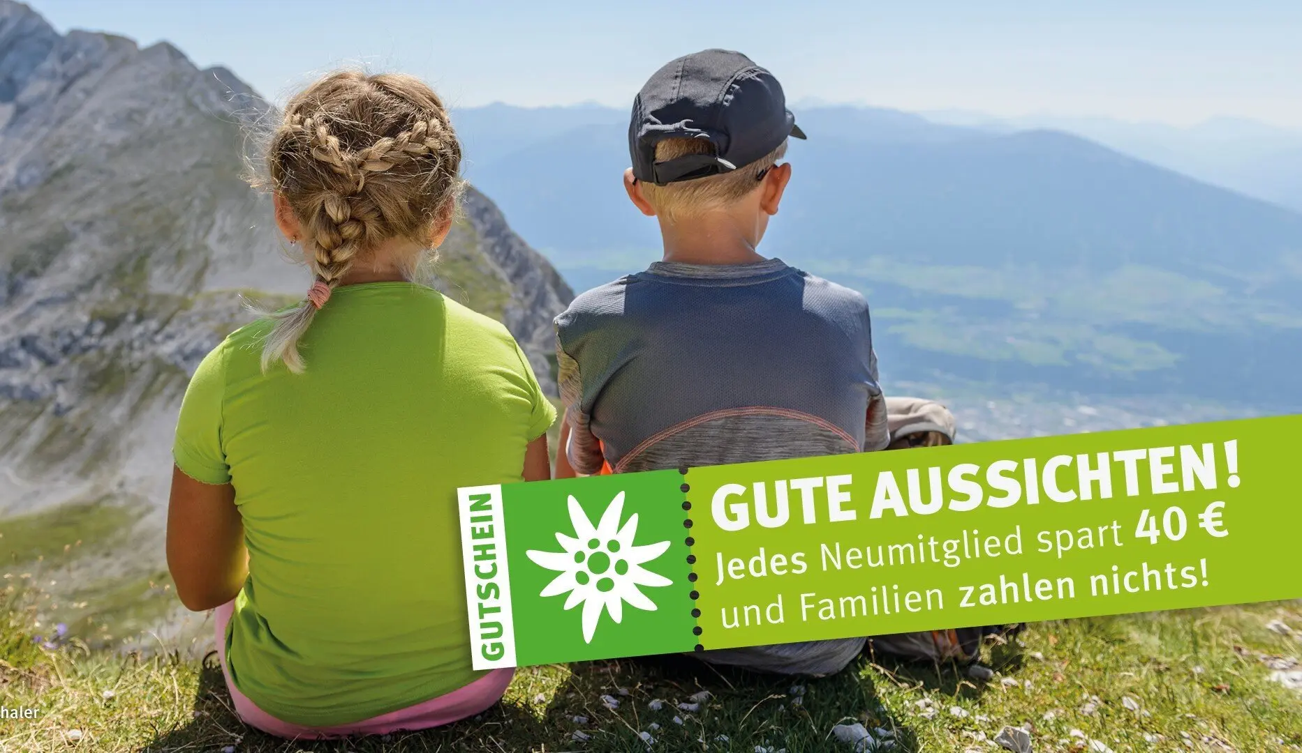 Gutscheinaktion: jetzt DAV-Mitglied werden | © DAV / Foto: Norbert Freudenthaler
